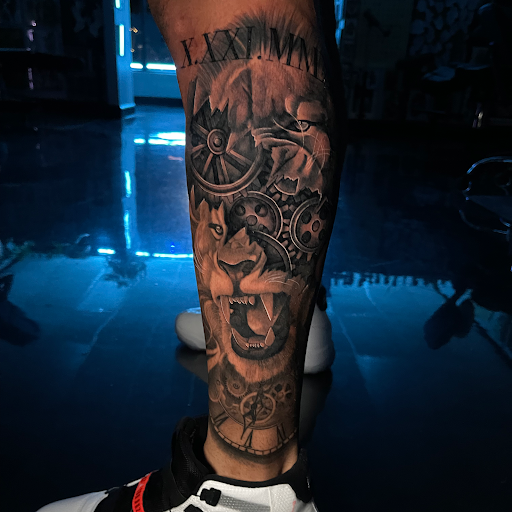 Find beach wave tattoo ideas for your next unique tattoo in Stockbridge at Black Rose Tattoo Collective