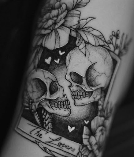 Explore roses tattoo ideas, creative tattoo ideas in Greenfield, available at Garden of Eden Tattoos