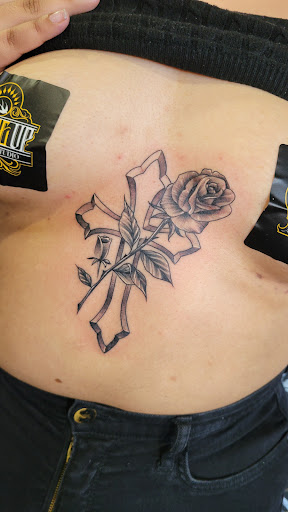 Explore tattoo ideas for dark skin men, creative tattoo ideas in Stockton, available at Tatt Me Up Studio