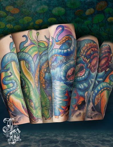 Explore ghost of tsushima tattoo ideas, creative tattoo ideas in Lombard, available at New Hope Tattoo