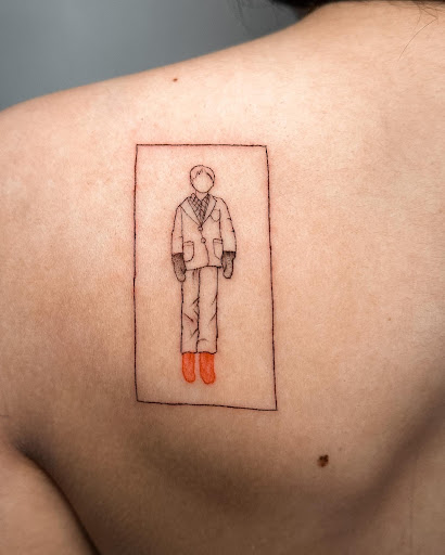 Explore tattoo scroll ideas, creative tattoo ideas in New York, available at In Due Time Tattoo