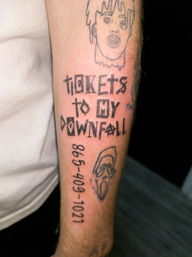 Explore butterfly flower tattoo ideas, creative tattoo ideas in Jonesboro, available at Immortal Ink