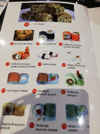 Restaurant de sushis Sushi Sun à Paris - menu / carte
