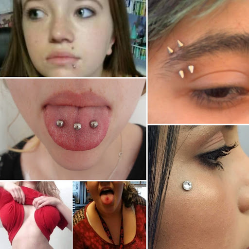 Explore half and half tattoo ideas, creative tattoo ideas in Elko, available at Tom Custom Tattoos and Body Piercing Studio