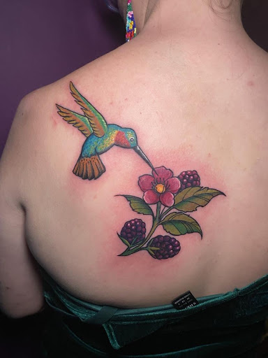 Explore tattoo music sleeve ideas, creative tattoo ideas in Pahoa, available at Electric Jungle Tattoo