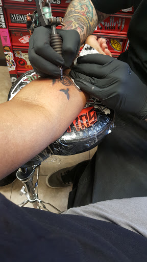 Explore head tattoo ideas male, creative tattoo ideas in Raleigh, available at Rock N Roll Tattoo & Piercing