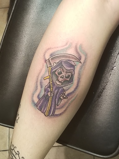 Explore family arm sleeve tattoo ideas, creative tattoo ideas in Wilson, available at New Addiction Tattoos