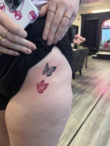 Explore donnie darko tattoo ideas, creative tattoo ideas in Milwaukee, available at Beauty is Pain Tattoo and Body Piercings