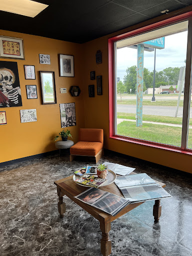 Explore stephen king tattoo ideas, creative tattoo ideas in Waterloo, available at Ruckus Rose Tattoo