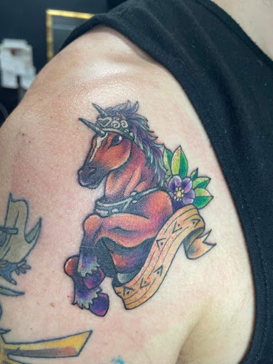 Explore dad and daughter tattoo ideas, creative tattoo ideas in Buford, available at Wild Tribe Tattoos and Piercings
