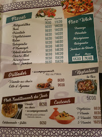 Restaurant halal Les Saveurs du Sud à Roubaix (le menu)