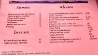 Restaurant Le Pothuau à Hyères menu
