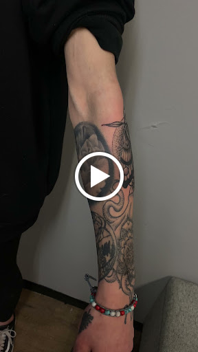 Explore sanrio tattoo ideas, creative tattoo ideas in Idaho Falls, available at Sinner Tattoo Studio