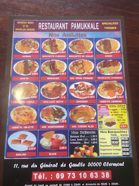 Restaurant Pamukkale à Clermont menu