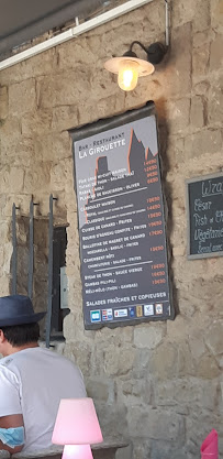 Menu / carte de La Girouette à Carcassonne