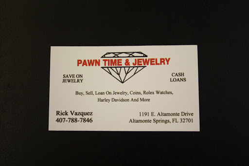 Pawn Time & Jewelry, 1191 E Altamonte Dr, Altamonte Springs, FL 32701, USA, 