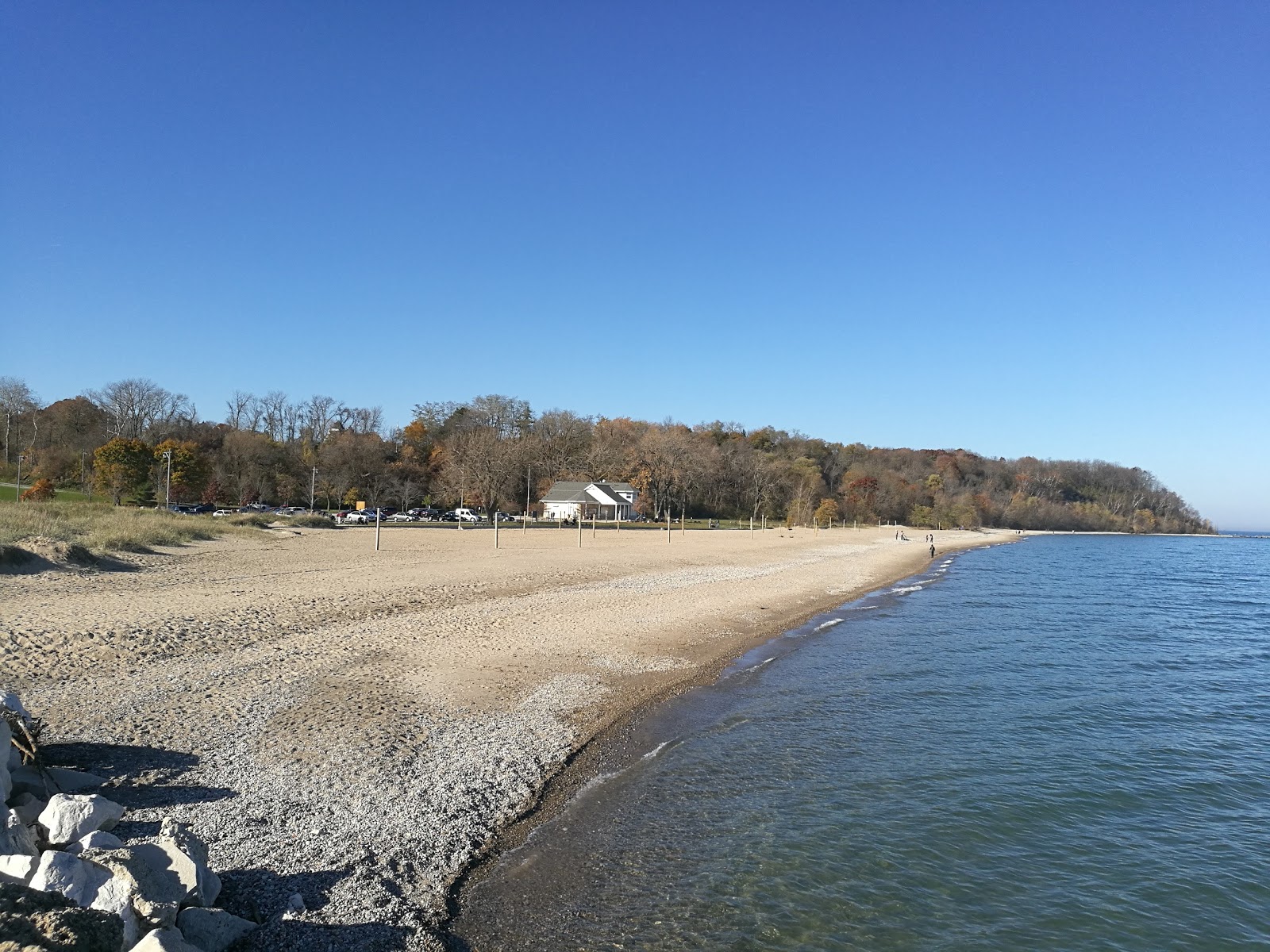 Grant Park Beach的照片 带有宽敞的海岸