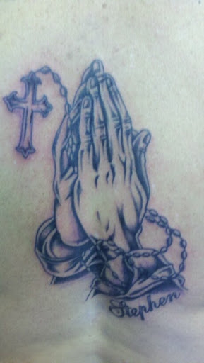 Explore paintbrush tattoo ideas, creative tattoo ideas in Muncie, available at The Tattoo Studio