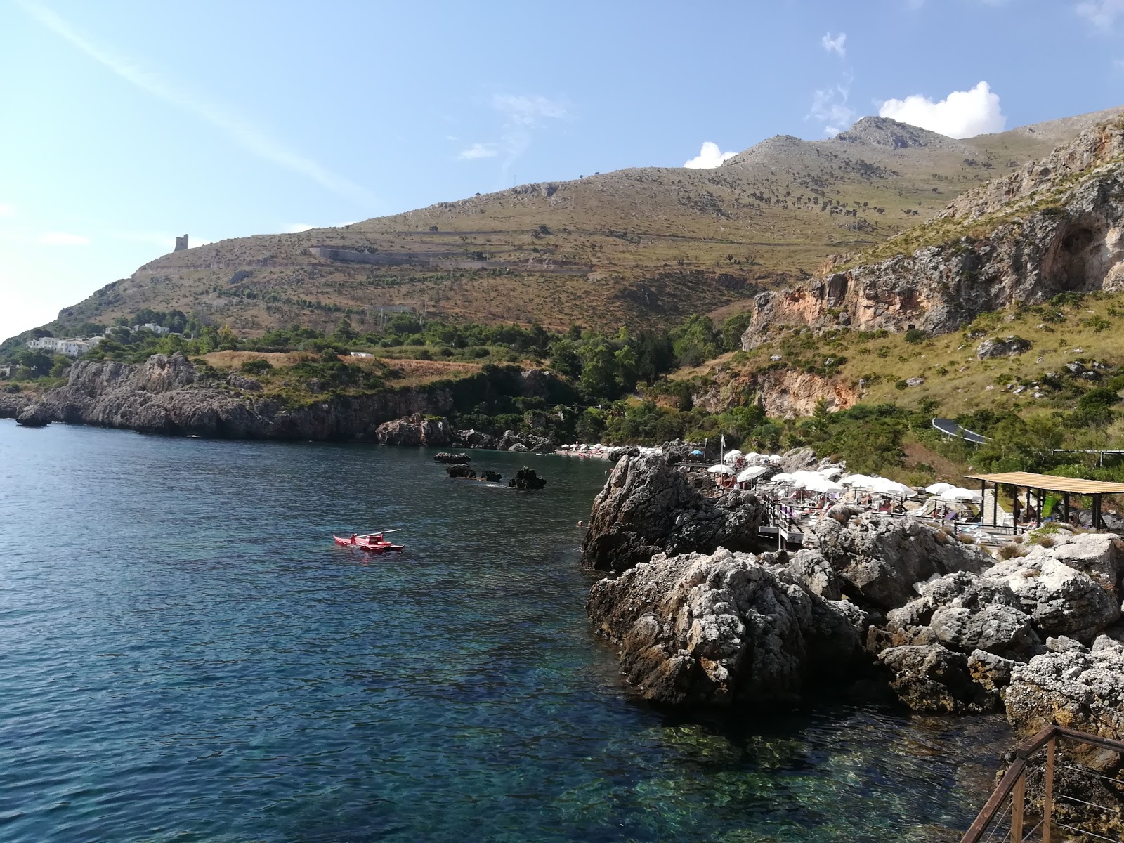 Photo of Cala Grottazza and its beautiful scenery