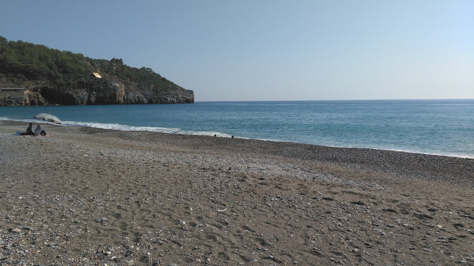 Foto de Kahyalar beach y el asentamiento