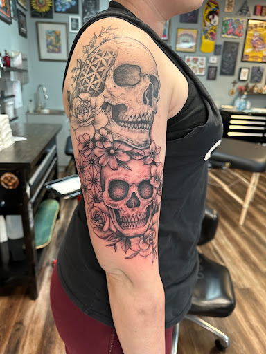 Explore tattoo ideas to fill space, creative tattoo ideas in Nazareth, available at Nocturnal Tattoo