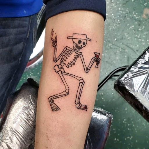 Explore ideas for thigh tattoos, creative tattoo ideas in Vancouver, available at Studio X Tattoos & Piercings