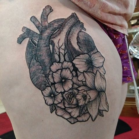 Explore tattoo cover up ideas on ankle, creative tattoo ideas in Tifton, available at Embody Art Tattoo Studio