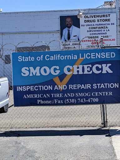 Tire Shop «American Tire & Smog Center», reviews and photos, 4911 Olivehurst Ave, Olivehurst, CA 95961, USA