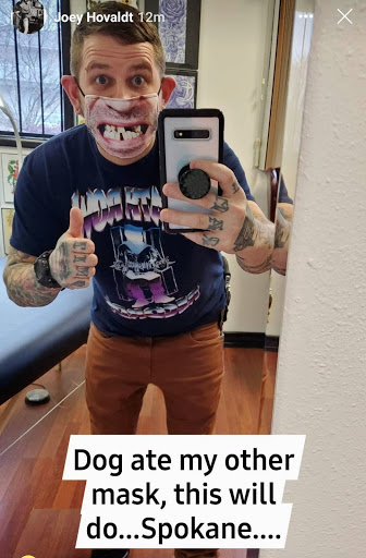 Explore hood neck tattoo ideas, creative tattoo ideas in Spokane, available at Feel Good Ink