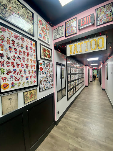 Explore bart simpson tattoo ideas, creative tattoo ideas in Delaware, available at Rose & Web Tattoo