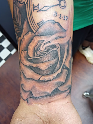 Explore teddy bear tattoo ideas, creative tattoo ideas in Pleasanton, available at Better Days Tattoo & Body Piercing