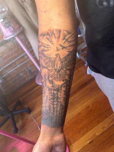 Explore anchor tattoo ideas, creative tattoo ideas in Cincinnati, available at Artis Inks Tattoo & Piercing - OTR