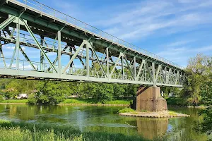 Eisenbahnbrücke Isar Landshut image