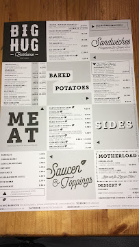 Big Hug Barbecue à Dormagen menu