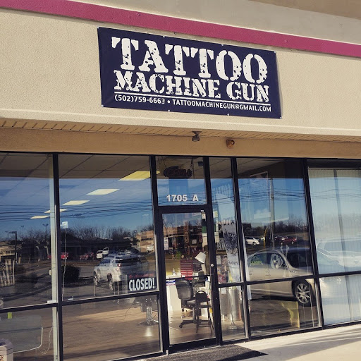 Tattoo Shop «Tattoo Machine Gun- Clark», reviews and photos, 1705 Charlestown New Albany Rd a, Jeffersonville, IN 47130, USA