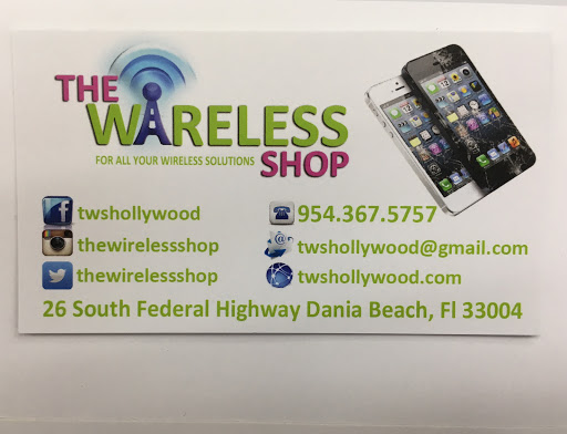 Mobile Phone Repair Shop «The Wireless Shop», reviews and photos, 26 S Federal Hwy, Dania Beach, FL 33004, USA