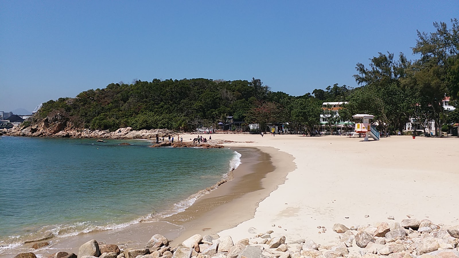Hung Shing Yeh Beach的照片 带有明亮的沙子表面