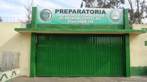 Preparatoria Colegio de la Comunidad de Cd. Nezahualcóyotl, A.C. Clave 118