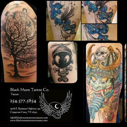 Explore ortiz tattoo ideas, creative tattoo ideas in Copperas Cove, available at Black Moon Tattoo Company