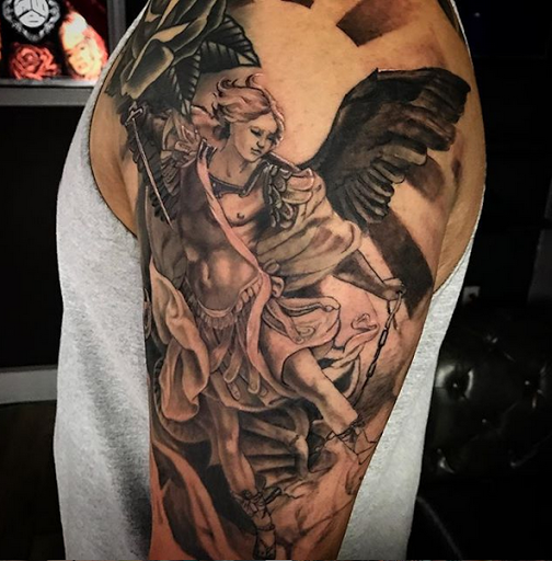 Explore korn tattoo ideas, creative tattoo ideas in Granbury, available at Coven Crafted Ink - Tattoo Shop