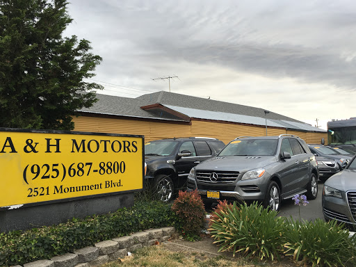 Used Car Dealer «A & H Motors Inc», reviews and photos, 2521 Monument Blvd, Concord, CA 94520, USA