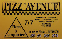 Photos du propriétaire du Pizzas à emporter Pizz'Avenue à Besançon - n°5