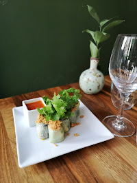 Rouleau de printemps du Restaurant végétalien kapunka vegan - cantine thaï sans gluten à Paris - n°1