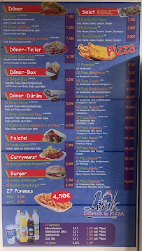 Menu du Lorik Döner & Pizza à Reit im Winkl