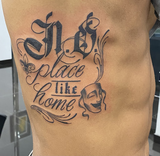 Explore gambit tattoo ideas, creative tattoo ideas in Addison, available at Cat Tattoo