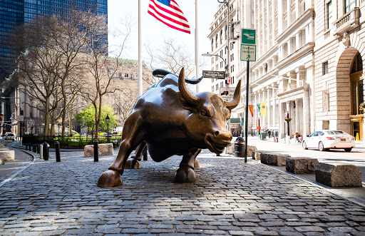 Sculpture «Charging Bull», reviews and photos, Broadway & Morris St, New York, NY 10004, USA