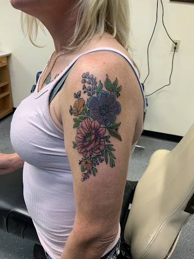 Explore japanese arm tattoo ideas, creative tattoo ideas in Valley Park, available at Full Spectrum Tattoo
