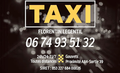 Taxi Florentin Legentil à Gouvets