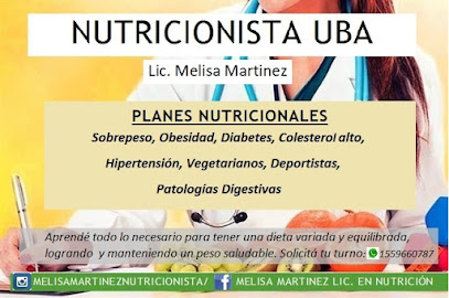 Nutricionista Melisa Martinez