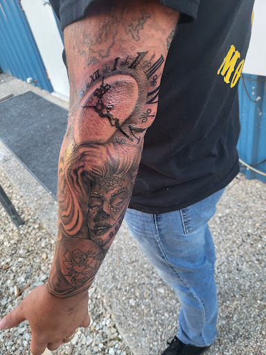 Explore tattoo cross ideas for men, creative tattoo ideas in Temple, available at Highly Authentic Tattoo